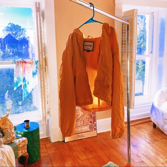 Mustard Yellow Autumn Zip Up Jacket W/ Hood✨ - Picture 15 of 15